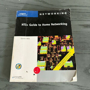 Thomson Networking HTI+ Guide to Home Networking Book One Size Black Blue